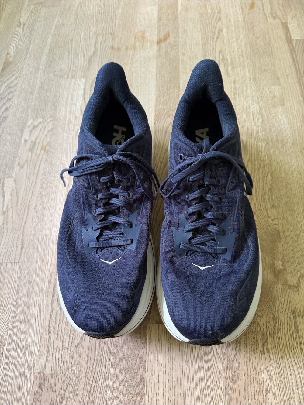 Hoka Clifton 10 Men's Navy Athletic Running Shoes